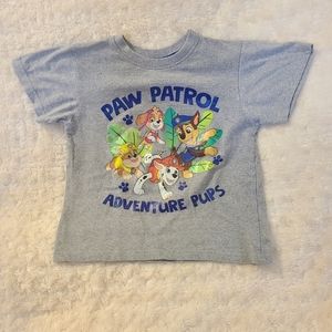 Nickelodeon PAW Patrol Adventure Pups T-Shirt GREY Size 7